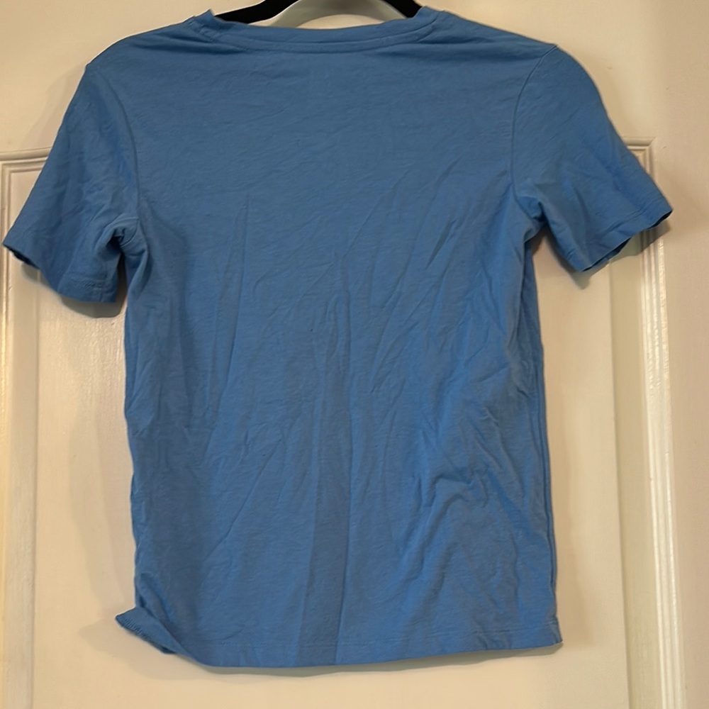 Falls Creek Blue Cartoon Graphic Short Sleeve Tee - Picture 7 of 7